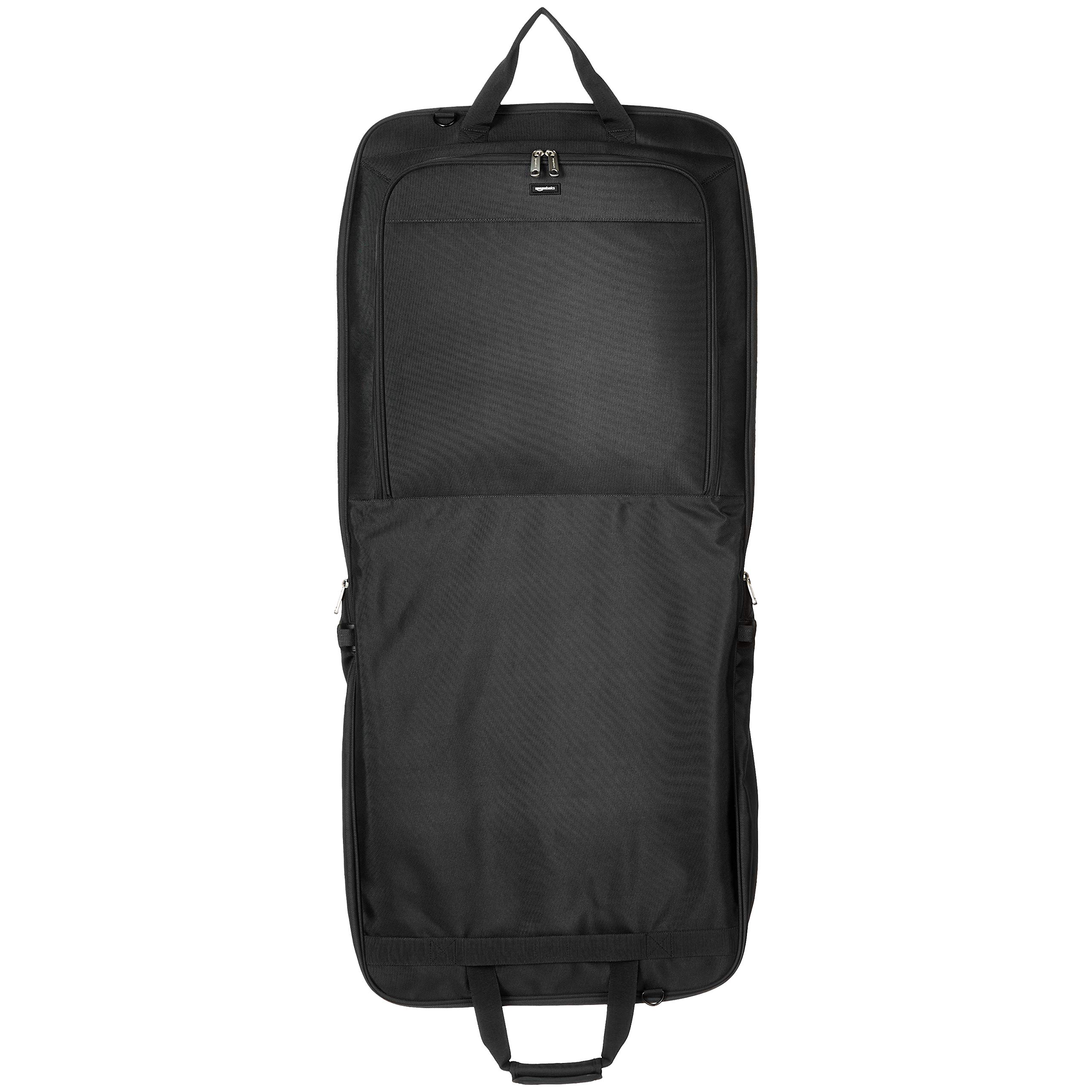 AmazonBasics Premium 旅行掛式西裝袋｜23吋・黑色 · 圖片 4
